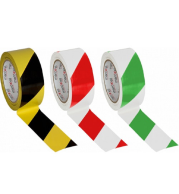 Warning Tape 100 m / 500 m | High‑Contrast Red/White or Yellow/Black Barricade Tape | Non‑Adhesive Hazard & No‑Entry Marking